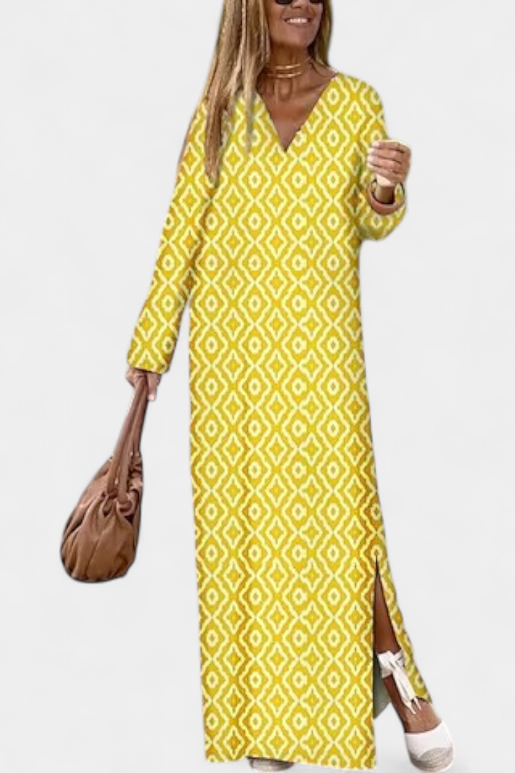 גיל - שמלת בריסה ארוכה