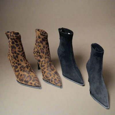 ים - מגפי שפיץ מנומר