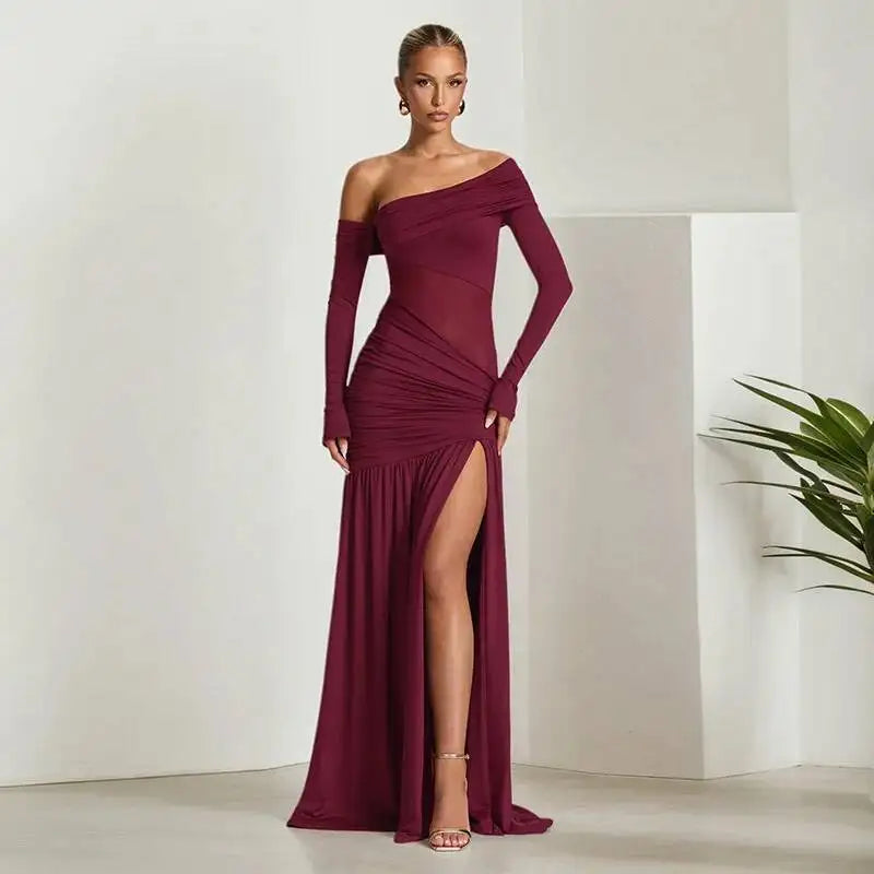 פריז - שמלת מקסי אופנה