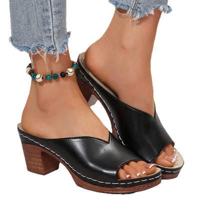 שרונה - נעל אורתופדית עם עקב