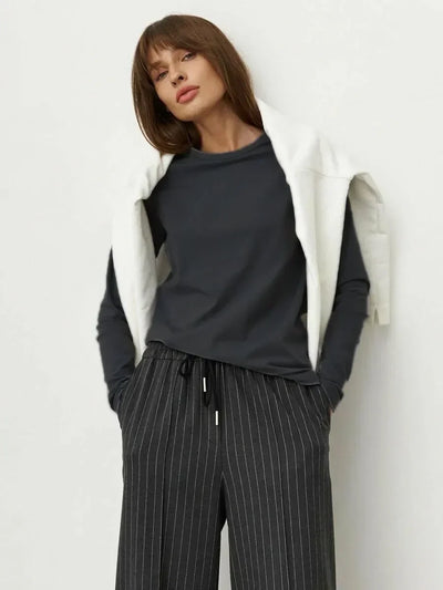 חולצת בייסיק שרוול ארוך