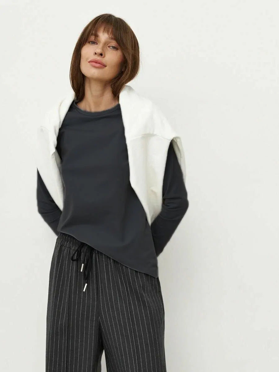 חולצת בייסיק שרוול ארוך