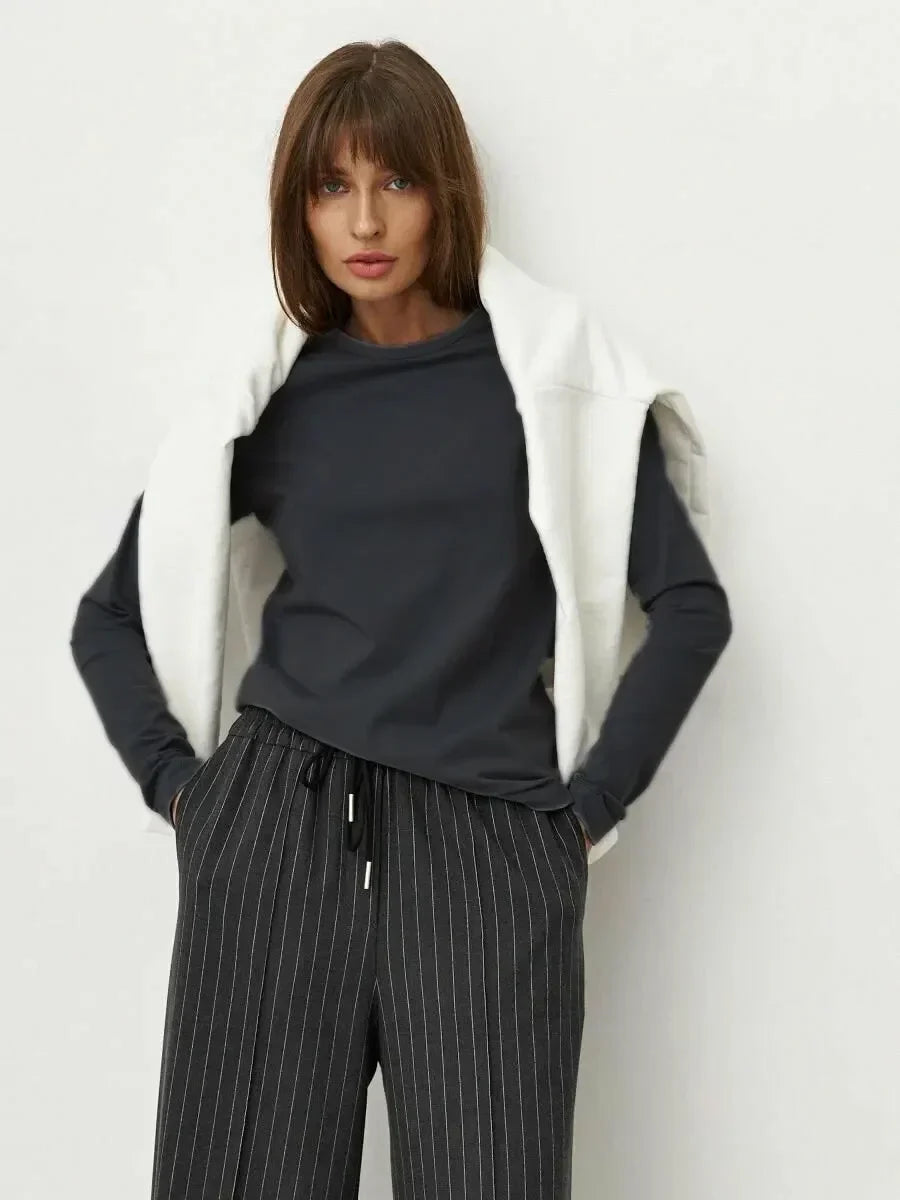 חולצת בייסיק שרוול ארוך