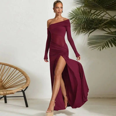 פריז - שמלת מקסי אופנה